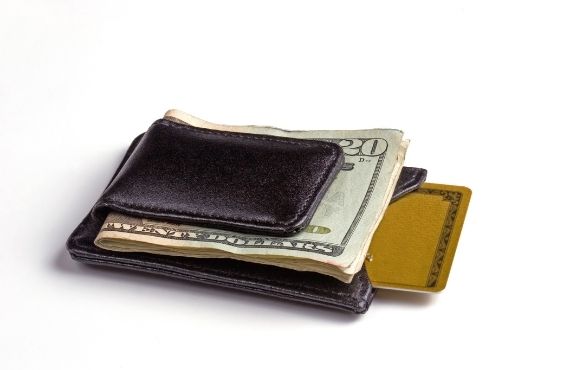 men's designer money clips available from Moon Behind the Hill