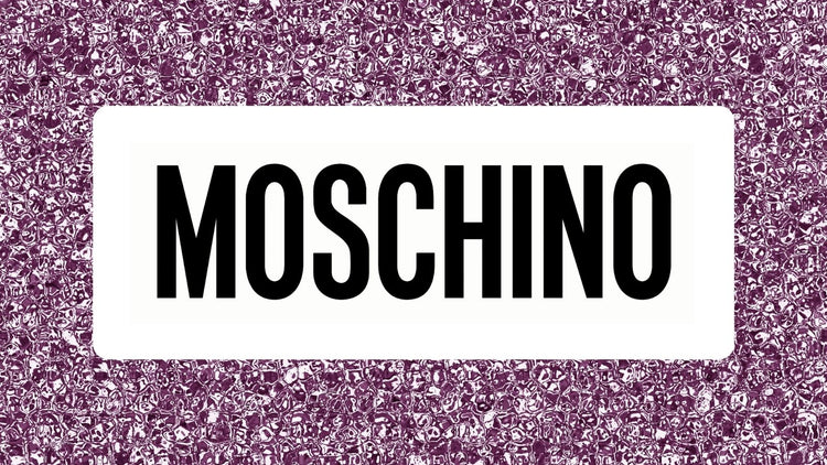 Shop online designer fashion from Moschino at discounted prices from our online designer outlet store Moon Behind The Hill based in Ireland