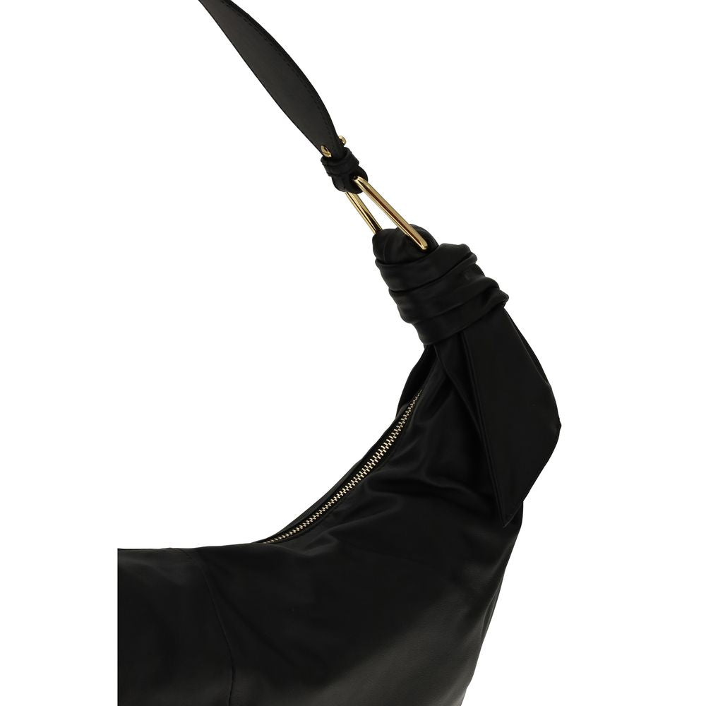Shoulder Bag by Coccinelle for women in bos taurus calf leather black & gold features a effortless chic silhouette with a secure zipper, ample , and versatile shoulder-strap & handle for a effortless chic finish.
