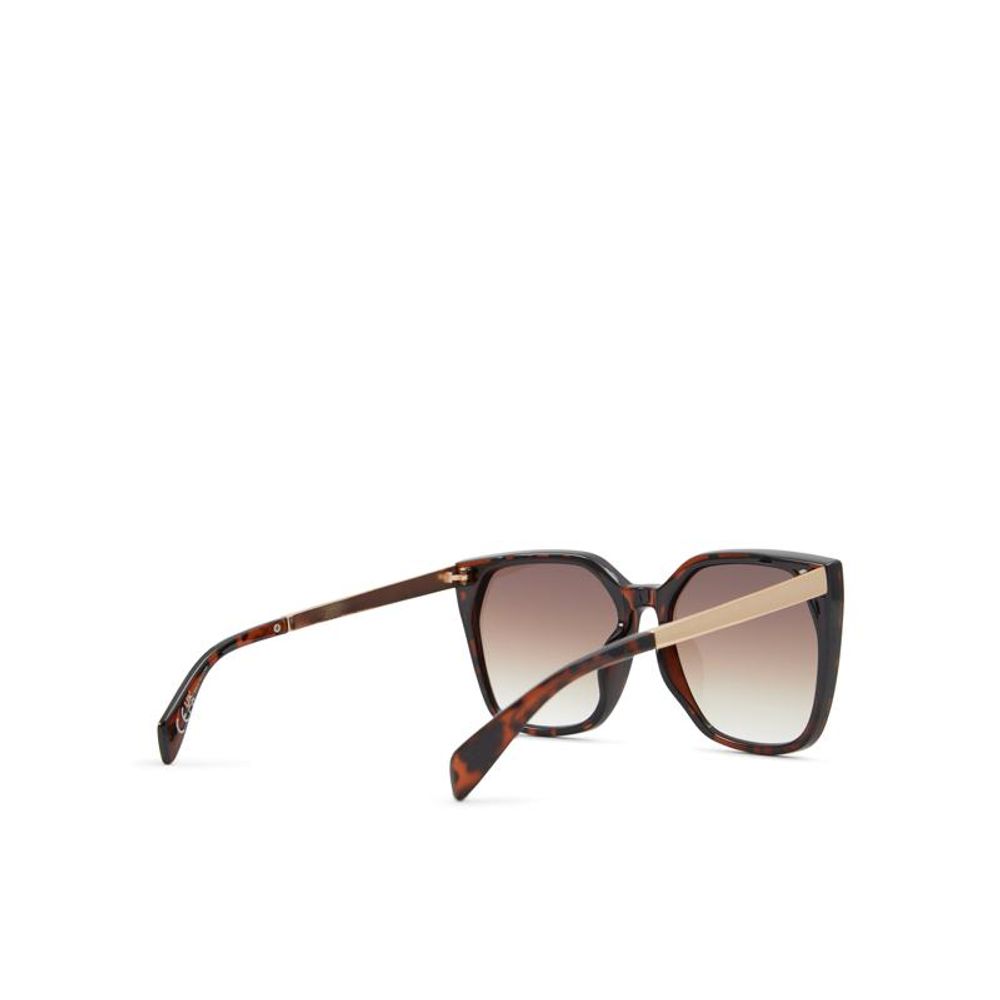 ALDO Polycarbonate Acrylic & Copper Sunglasses - Brown Copper