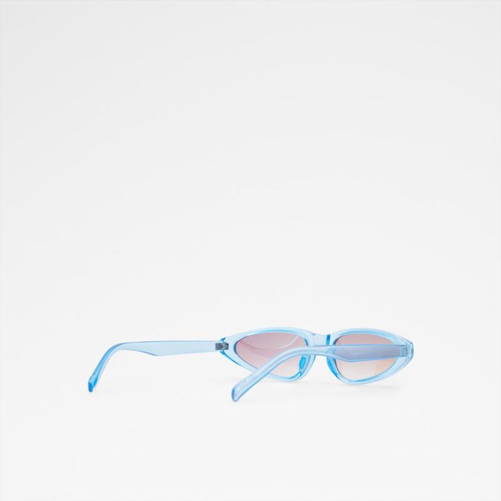 ALDO Polycarbonate Acrylic & Copper Sunglasses - Copper Light Blue