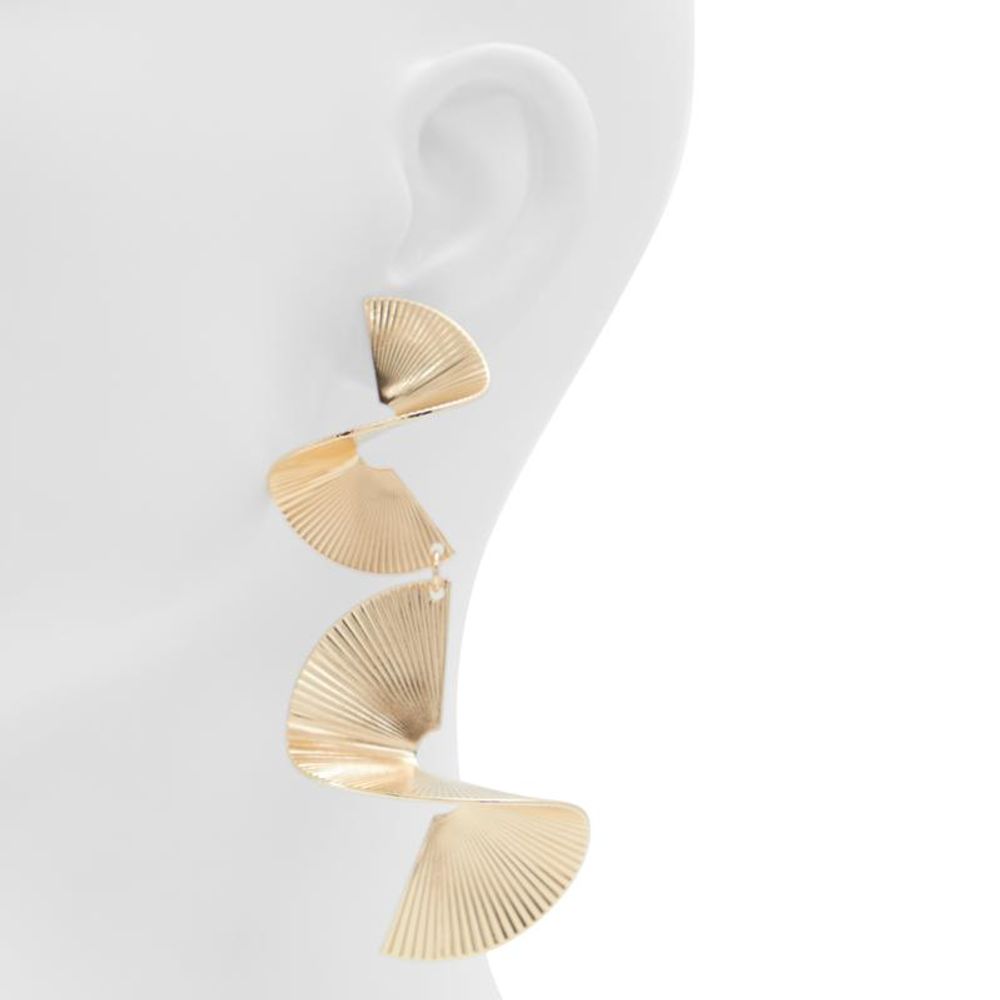 ALDO Women's Gold Brass & Elastane Earrings - Gold