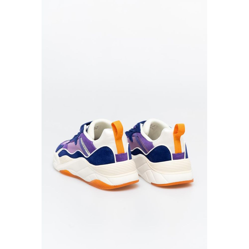 Scotch & Soda Men's Chunky Cotton Sneakers - Multicolor Purple
