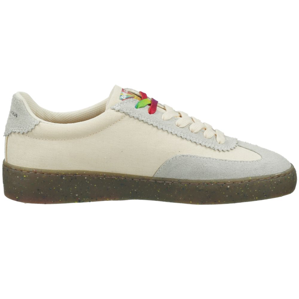 Scotch & Soda Men's Low Top Linen Sneakers - Natural White