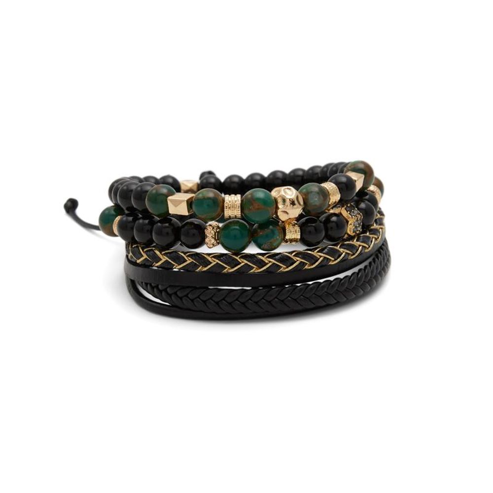 ALDO Men's Stainless Steel & Cubic Zirconia Bracelet - Dark Green