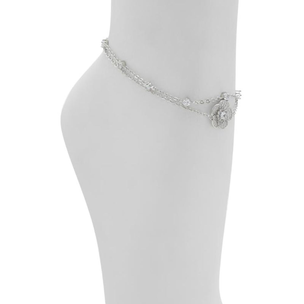 ALDO Women's Silver Stainless Steel & Cubic Zirconia Bracelet - Silver