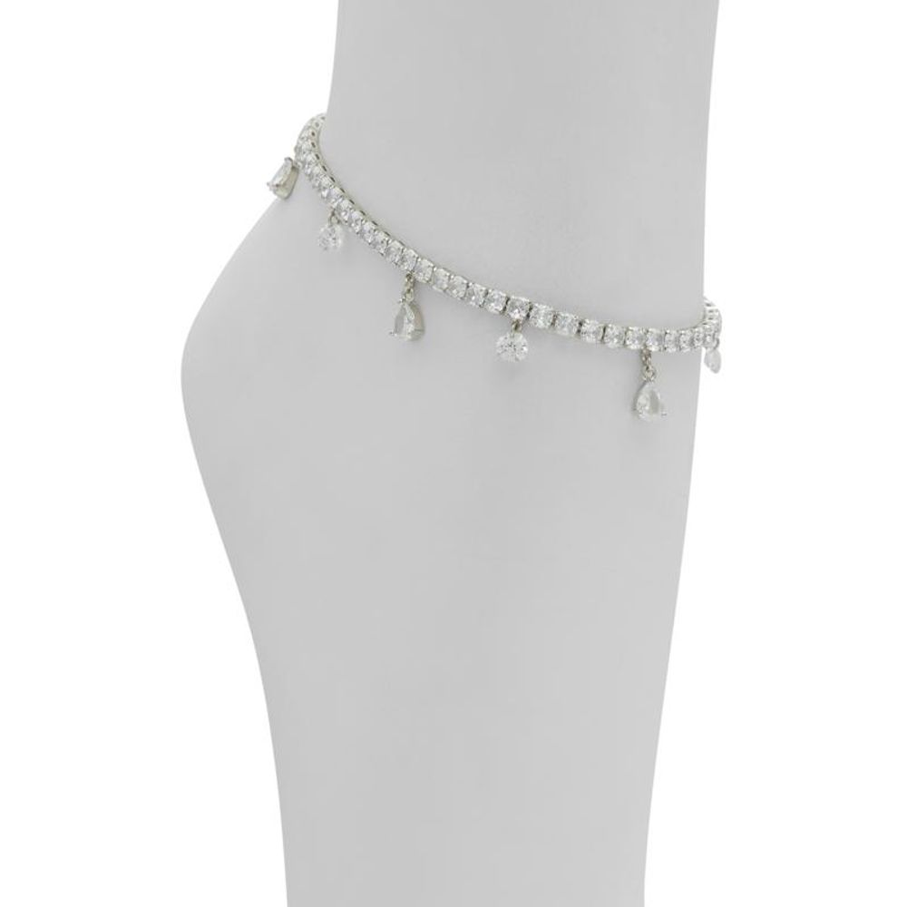 ALDO Women's Silver Stainless Steel & Cubic Zirconia Bracelet - Silver