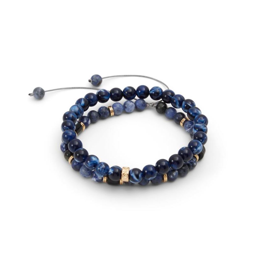 ALDO Men's Stainless Steel & Cubic Zirconia Bracelet - Blue