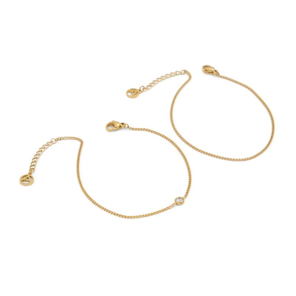 ALDO Women's Gold Stainless Steel & Cubic Zirconia Bracelet - Gold