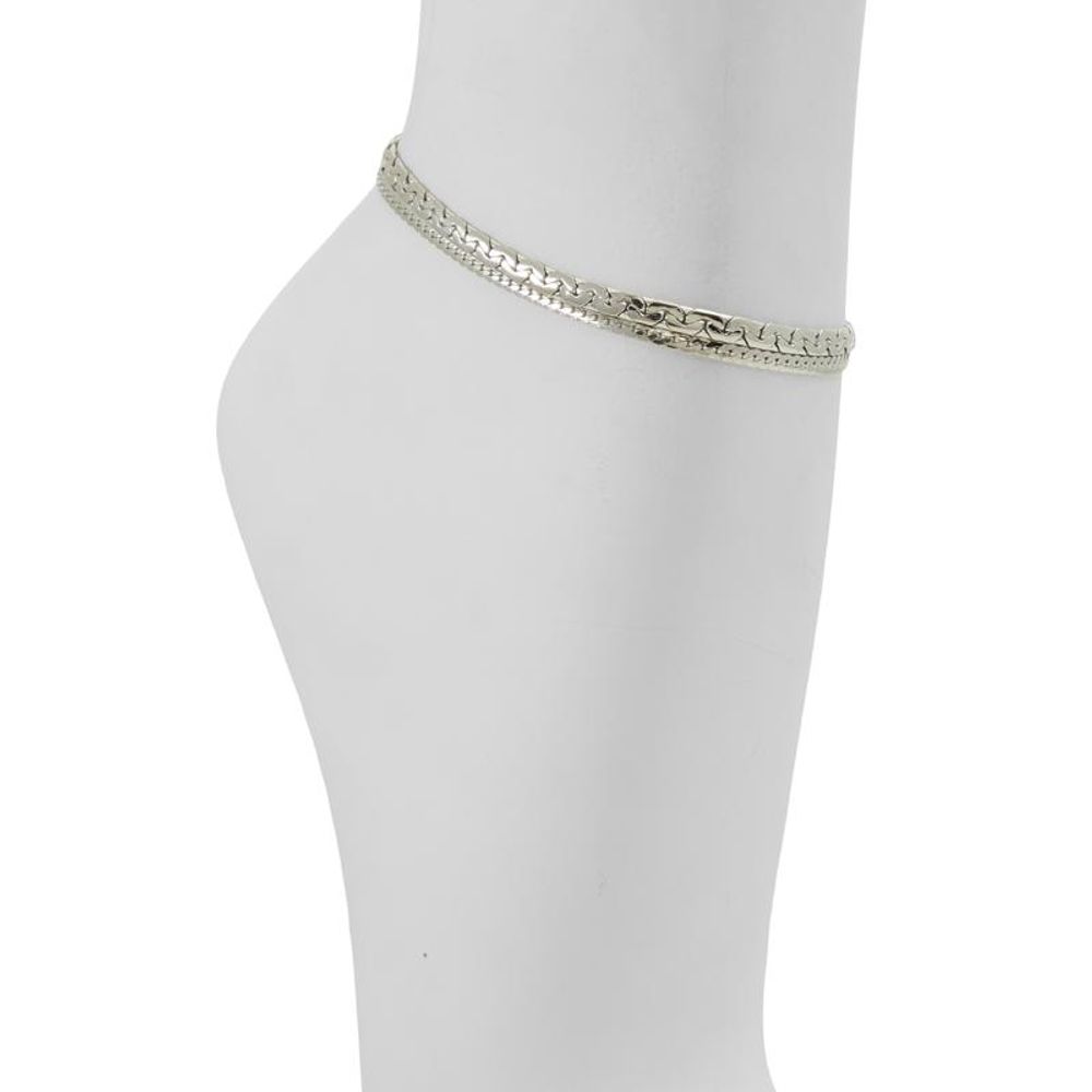 ALDO Women's Silver Brass & Elastane Bracelet - Silver