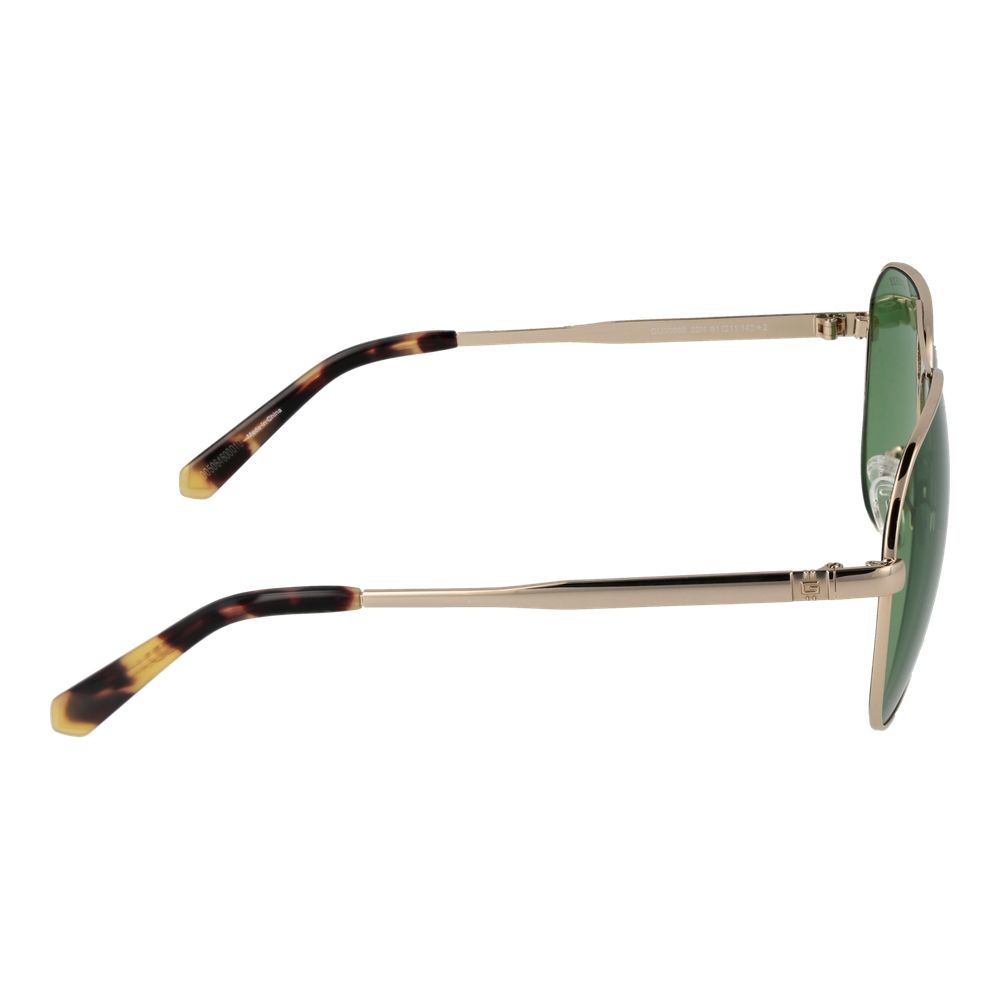 Guess Aviator Mirrored Medium-Tint Metal Sunglasses - Gold