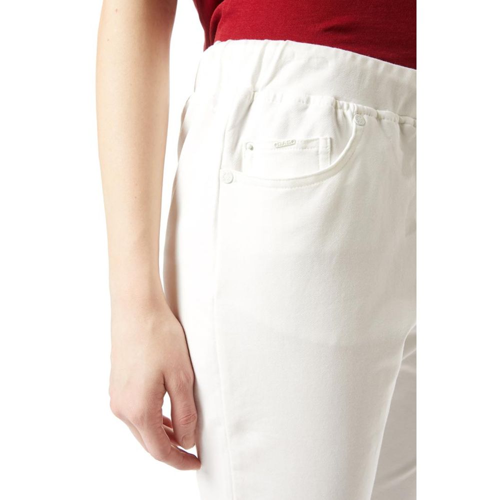 Gas Women's Stretch Cotton Casual Pants - Black