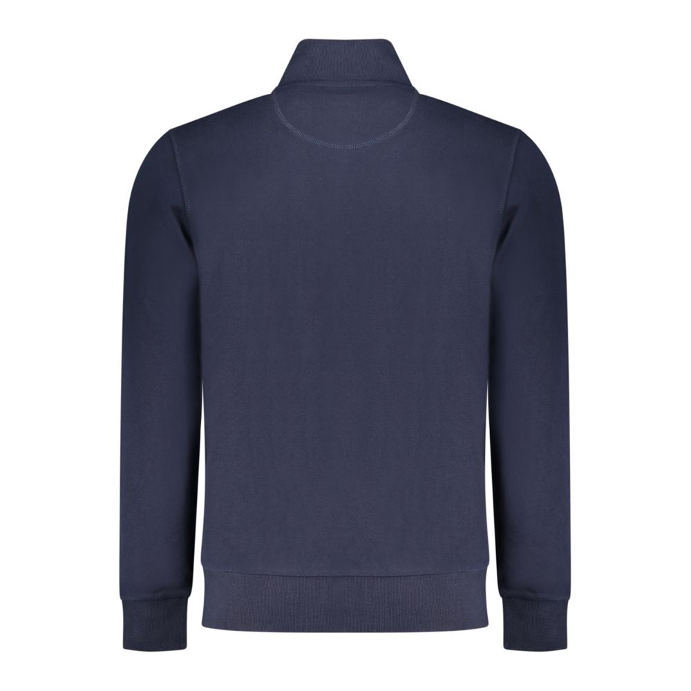 Sweatshirt by North Sails for men in cotton blue features a unrivaled silhouette with a refined and unrivaled detailing for a sophisticated look.