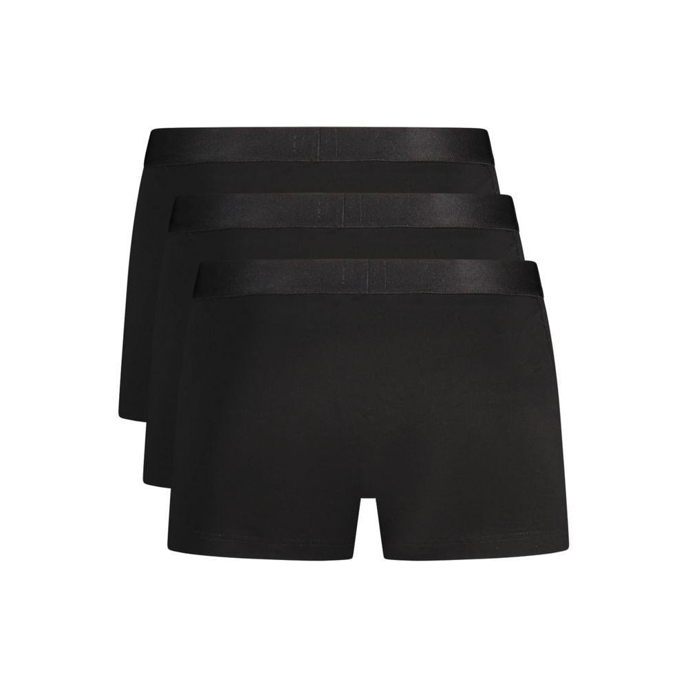 Underwear Boxer Shorts by Hugo Boss for men in stretch cotton black & print features an sleek fit, showcasing the sleek design of this Men's Stretch Cotton Underwear Boxer Shorts.