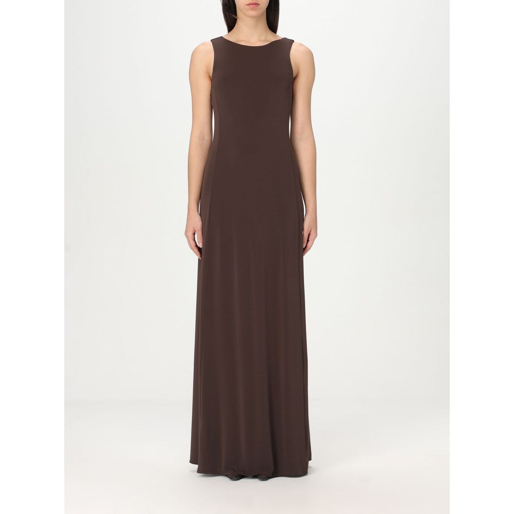 Max Mara Black Jersey Casual Dress