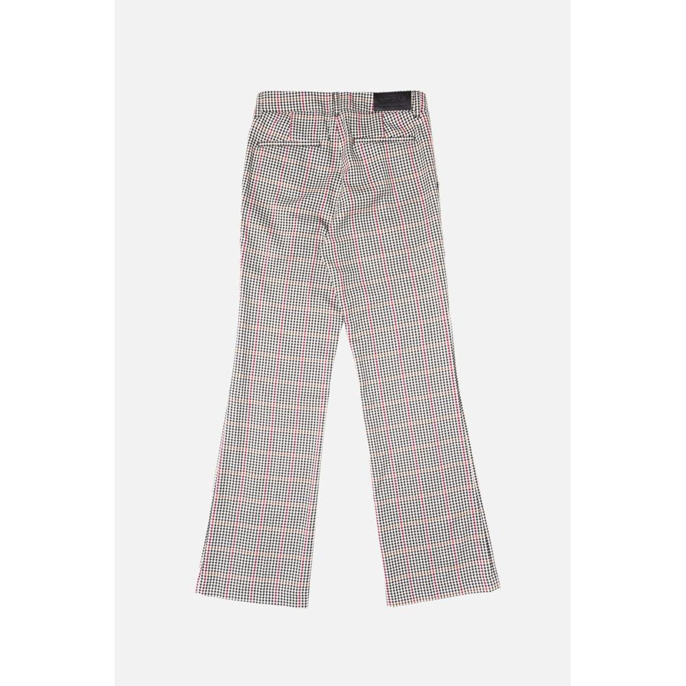Gas Black Polyester Casual Pants