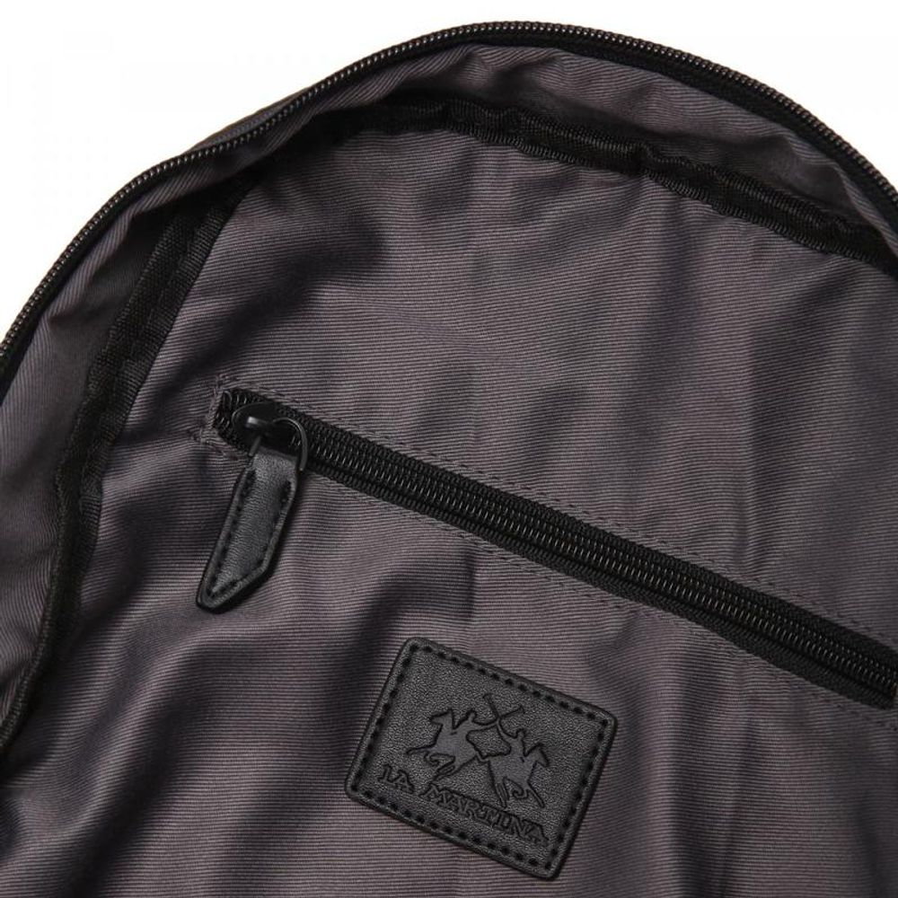 La Martina Polyamide & Polyester Backpack - Bicolour Green