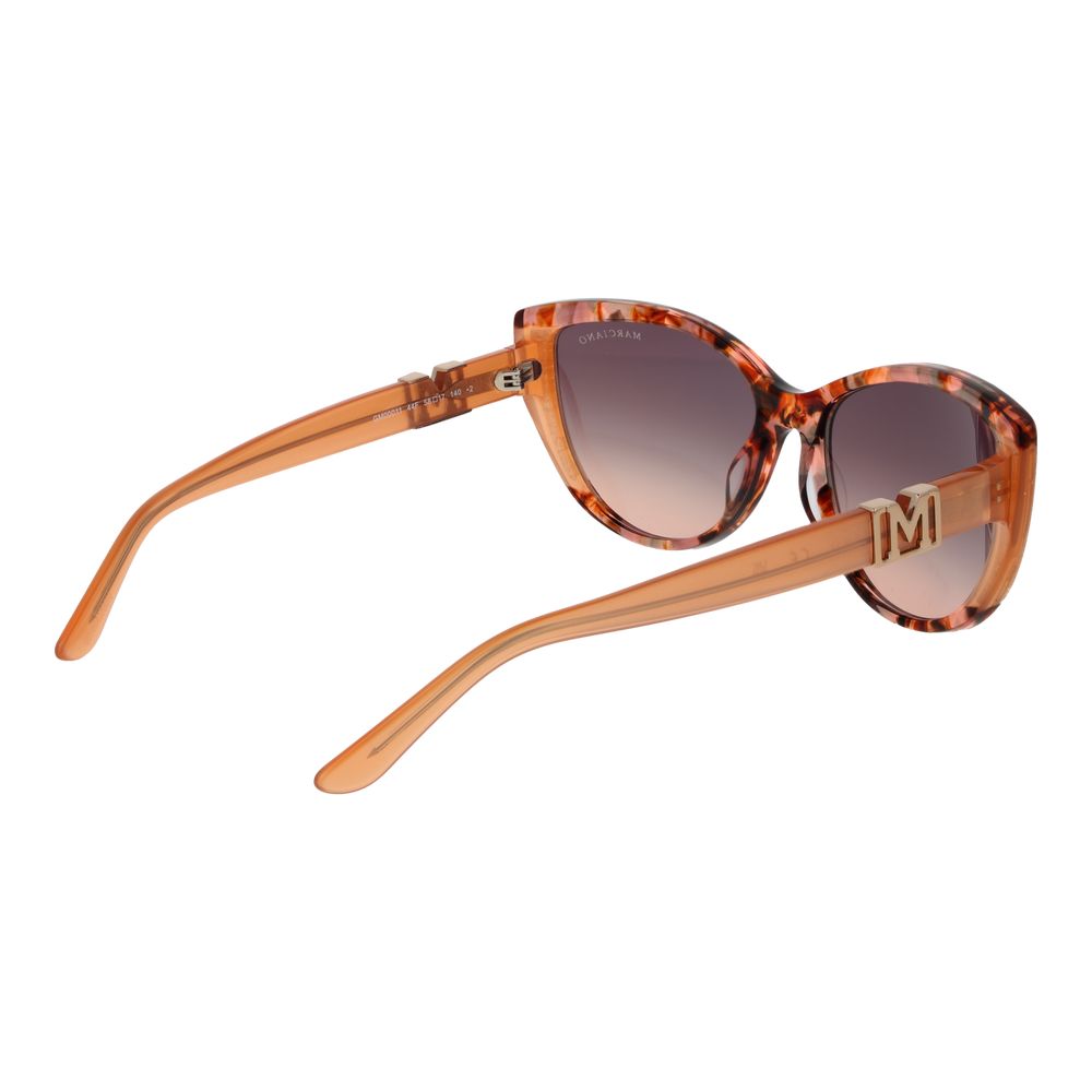 Marciano by Guess Cat Eye Gradient Medium Tint Acetate Sunglasses - Brown