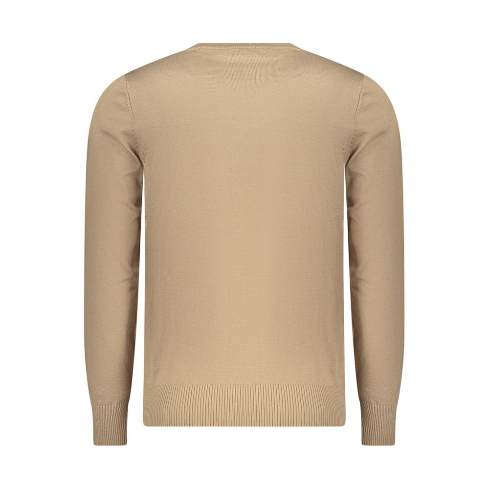 Sweatshirt by Rifle for men in nylon & viscose beige features an provocated silhouette, detailed with a provocated and a refined for a sophisticated aesthetic.