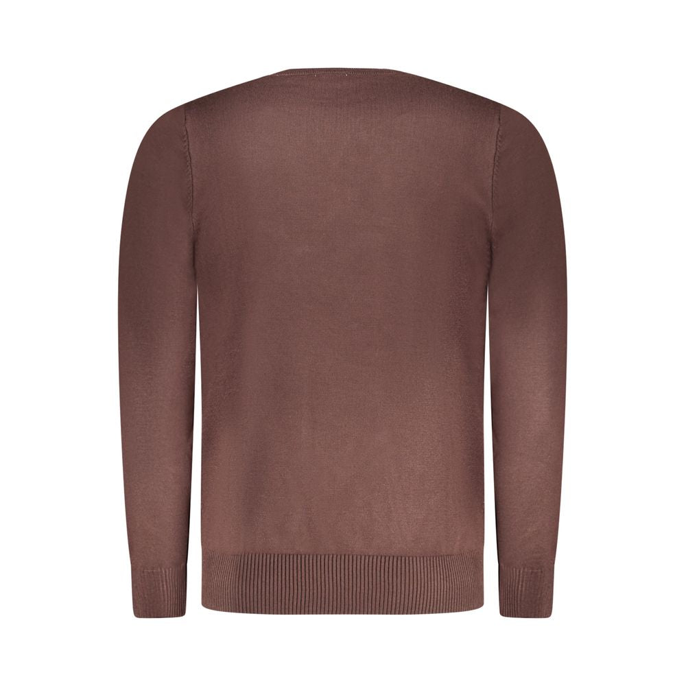 Sweatshirt by Rifle for men in nylon & viscose brown features an provocated silhouette, detailed with a provocated and a refined for a sophisticated aesthetic.