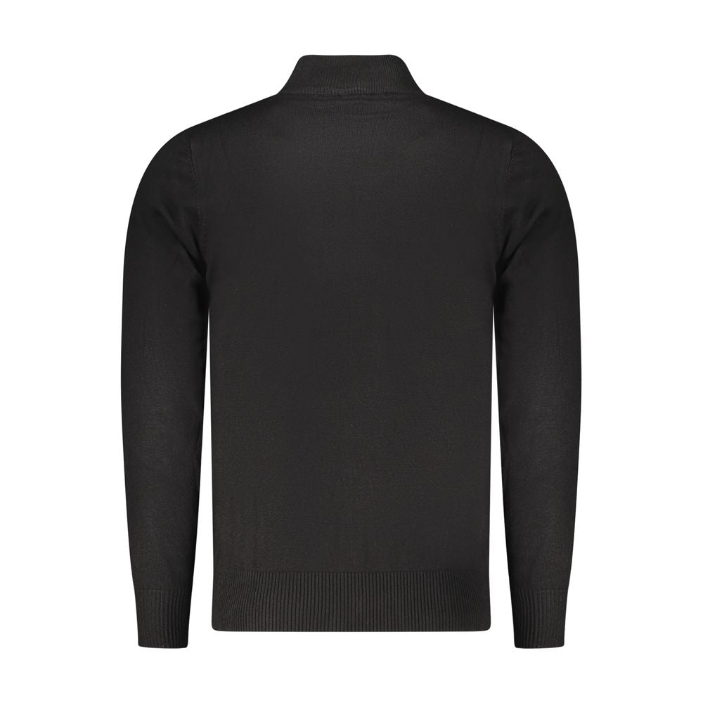 Sweatshirt by Coveri Moving for men in nylon & viscose black features an enviable silhouette, showcasing a premium and refined for a truly enviable finish.