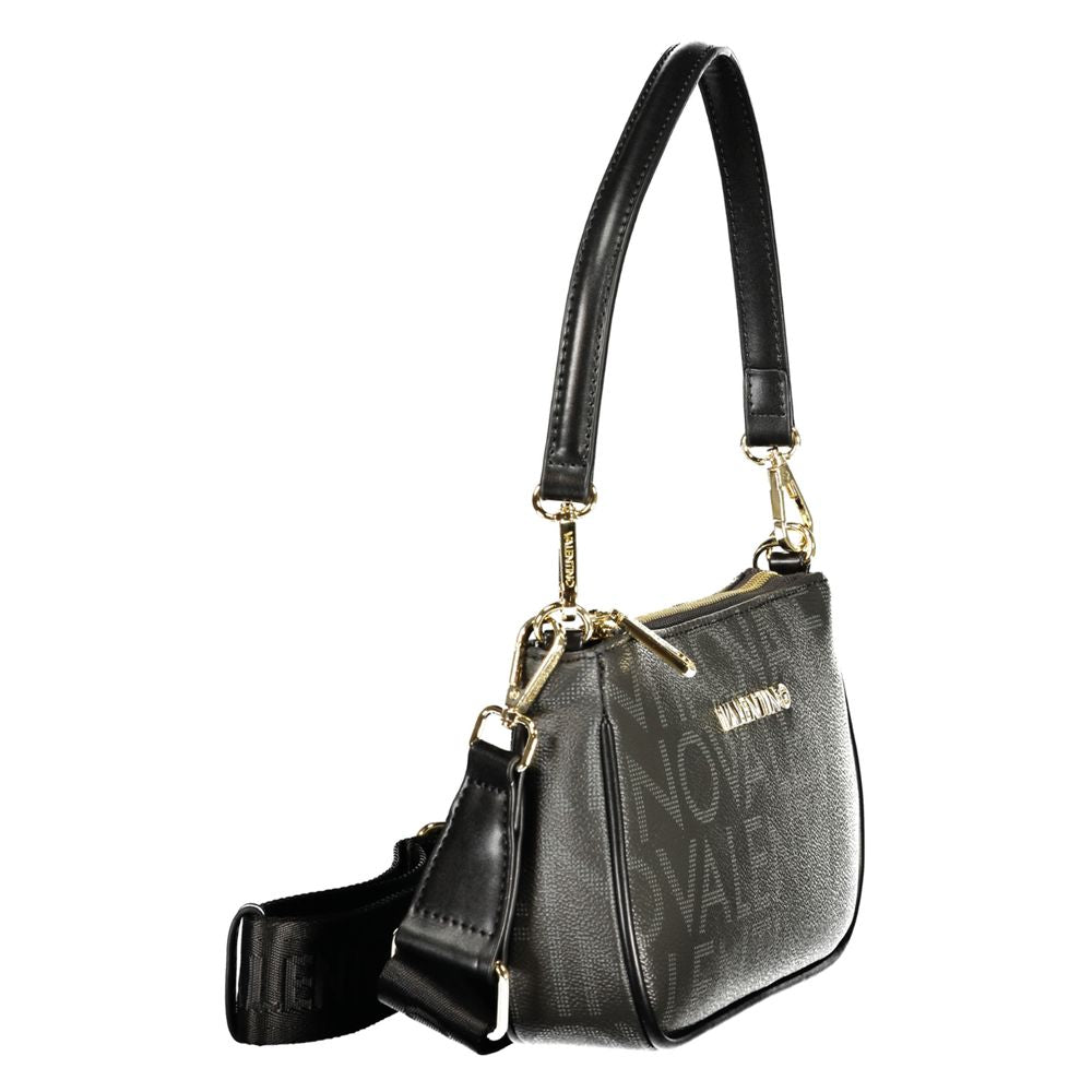 Mario Valentino Polyurethane Handbag - Black
