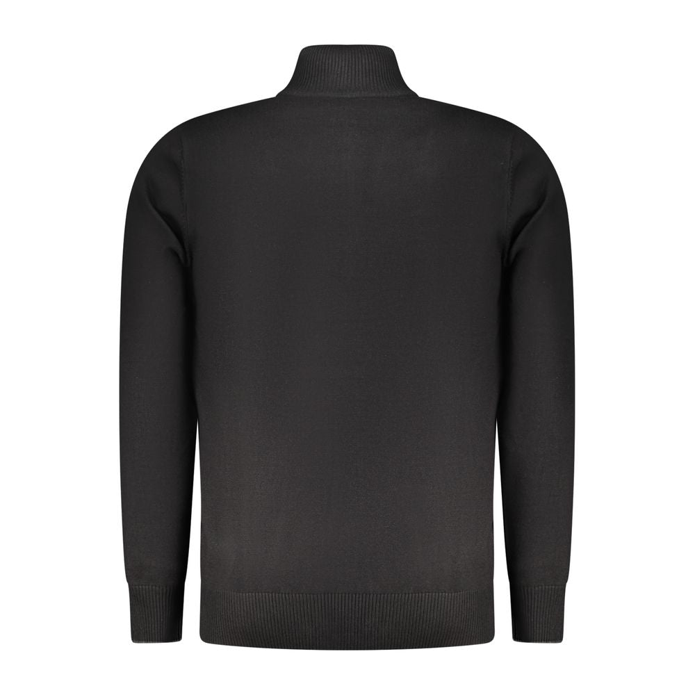 Sweatshirt by Coveri Moving for men in nylon & viscose black presents a smart casual silhouette, featuring a smart casual and for a sophisticated look.