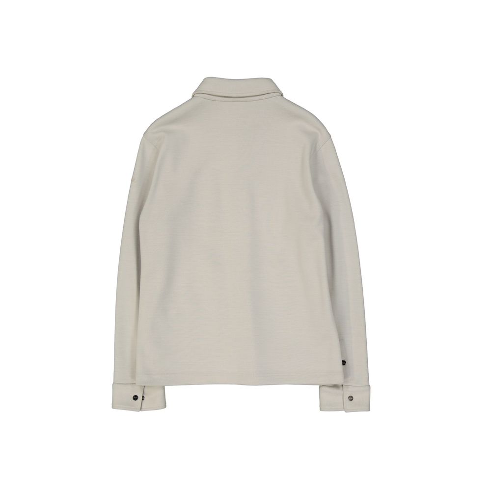 Overcoat by Herno for men in polyamide wool beige features a cosy chic silhouette, artfully detailed with a sophisticated and premium for a cosy chic finish.