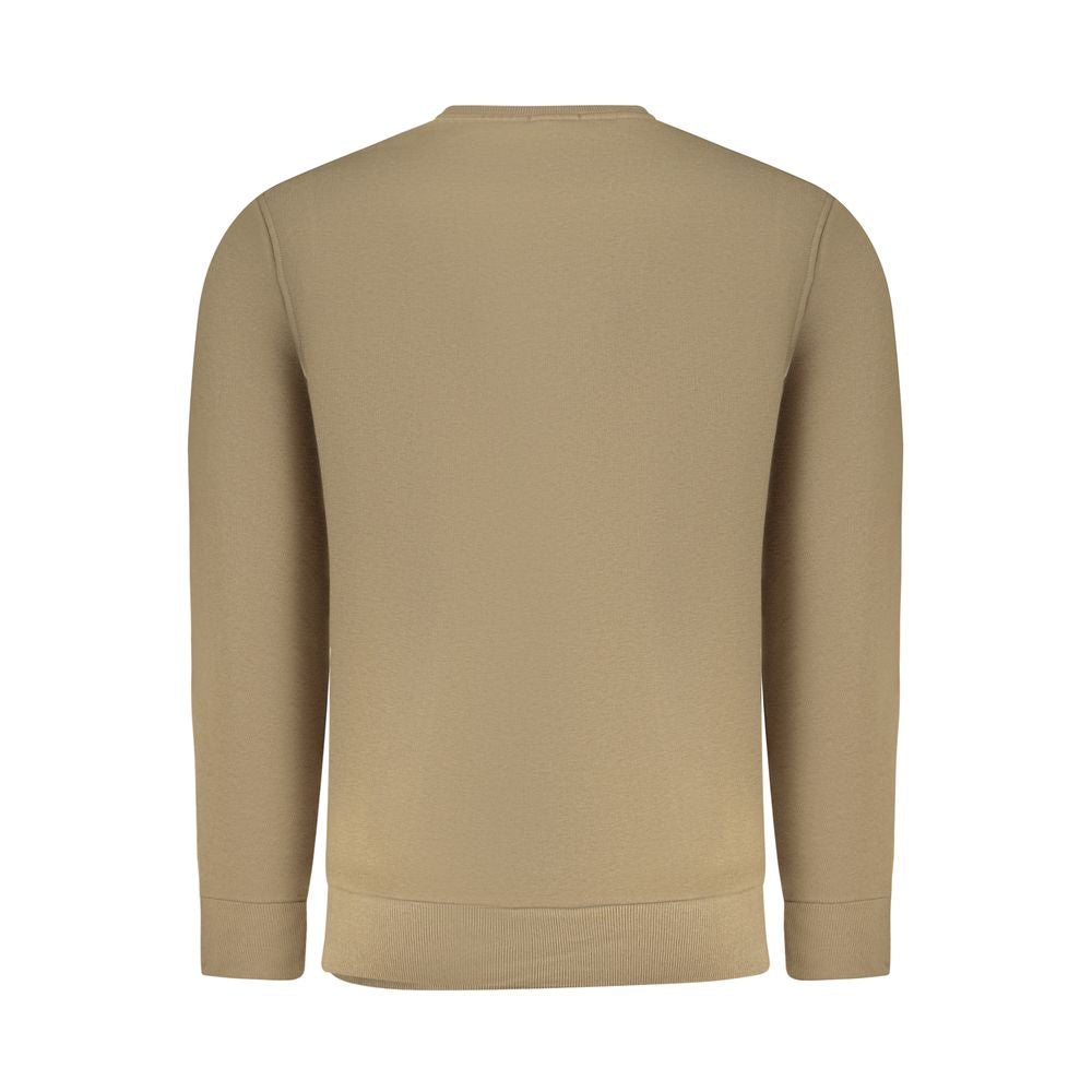 Sweatshirt by Rifle for men in cotton polyester brown & print presents a smart casual silhouette, featuring a smart casual and for a sophisticated look.