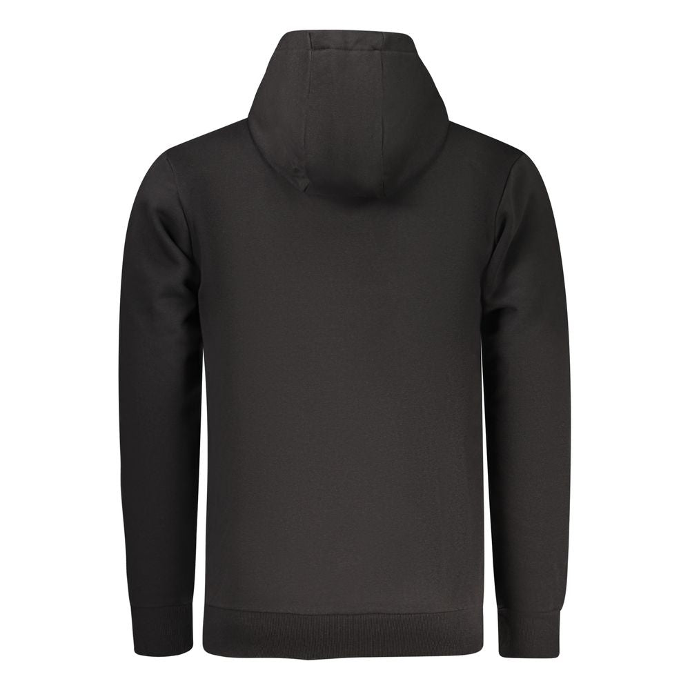 Rifle Men's Cotton Polyester Hooded Sweatshirt Hoodie - Black