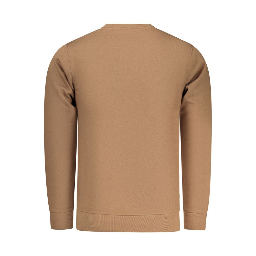 Sweatshirt by Rifle for men in cotton polyester brown & print presents a smart casual silhouette, featuring a smart casual and for a sophisticated look.