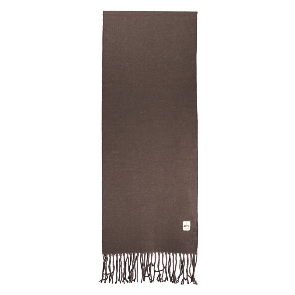 Rifle Essence Nylon Polyester & Viscose Scarf - Brown
