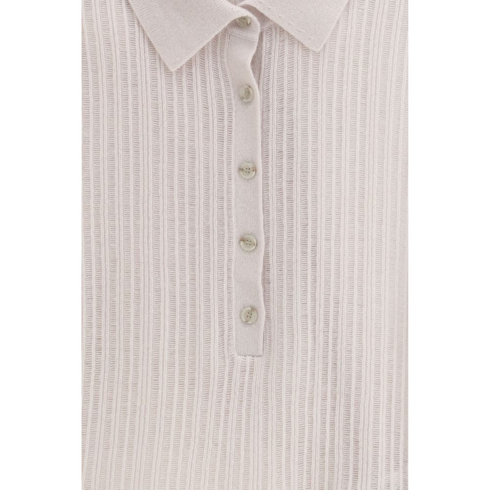 Allude Women's Regular Fit Cashmere Sweatshirt - Cream
