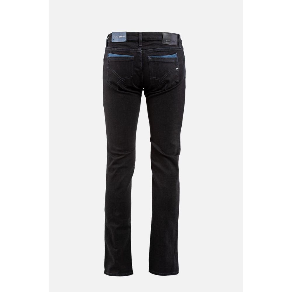 Gas 9 To 5 Men's Stretch Denim Cotton Jeans - Black