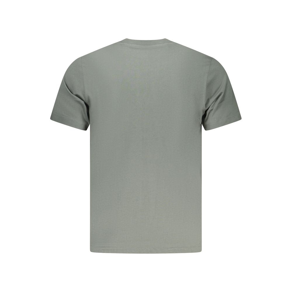 T-Shirt by North Sails for men in cotton green & print showcases a chic silhouette, artfully detailed with a chic crew neckline and for a chic finish.