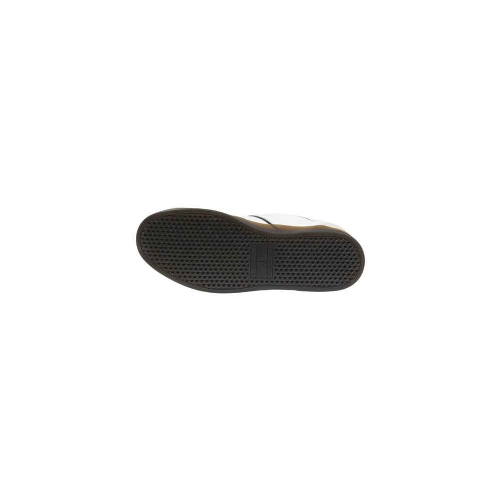 Tommy Hilfiger Jeans Men's Low-Top Casual Polyurethane Leather & Rubber Sneakers - Black