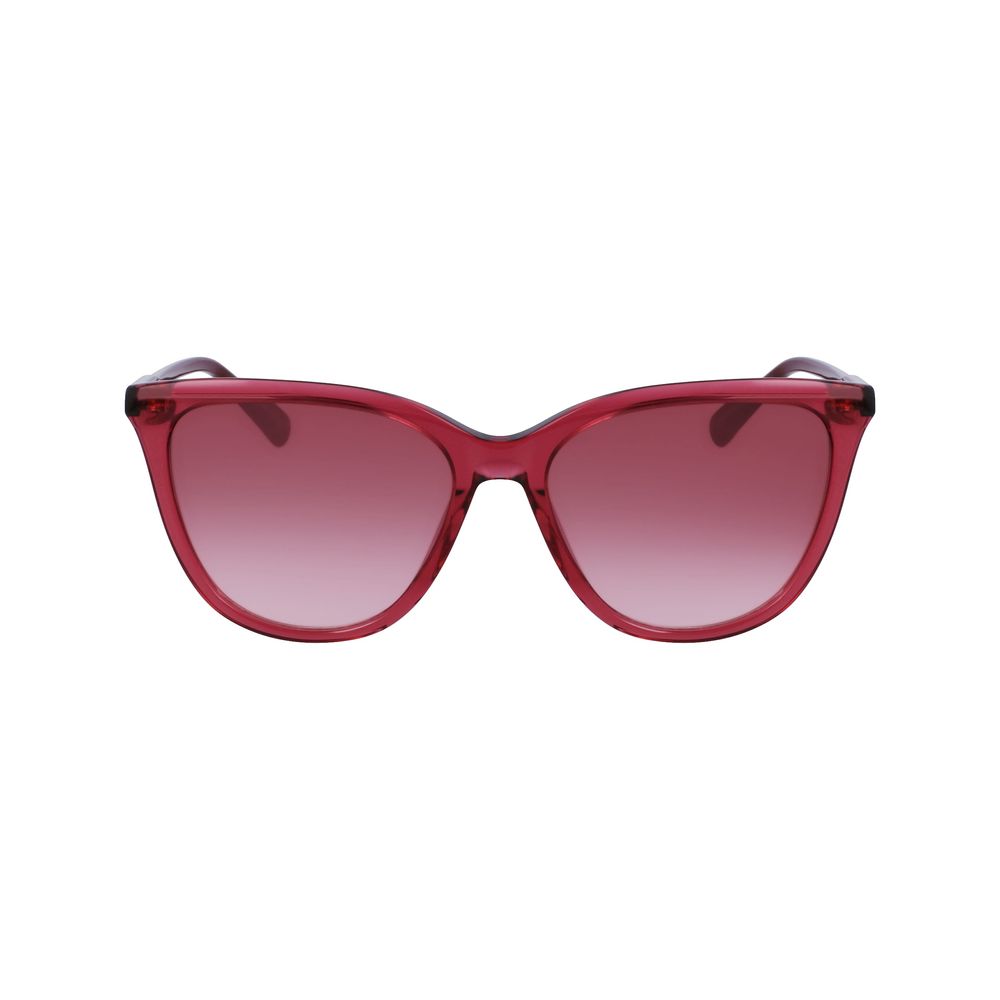 Longchamp Acetate Sunglasses - Multicolor Red