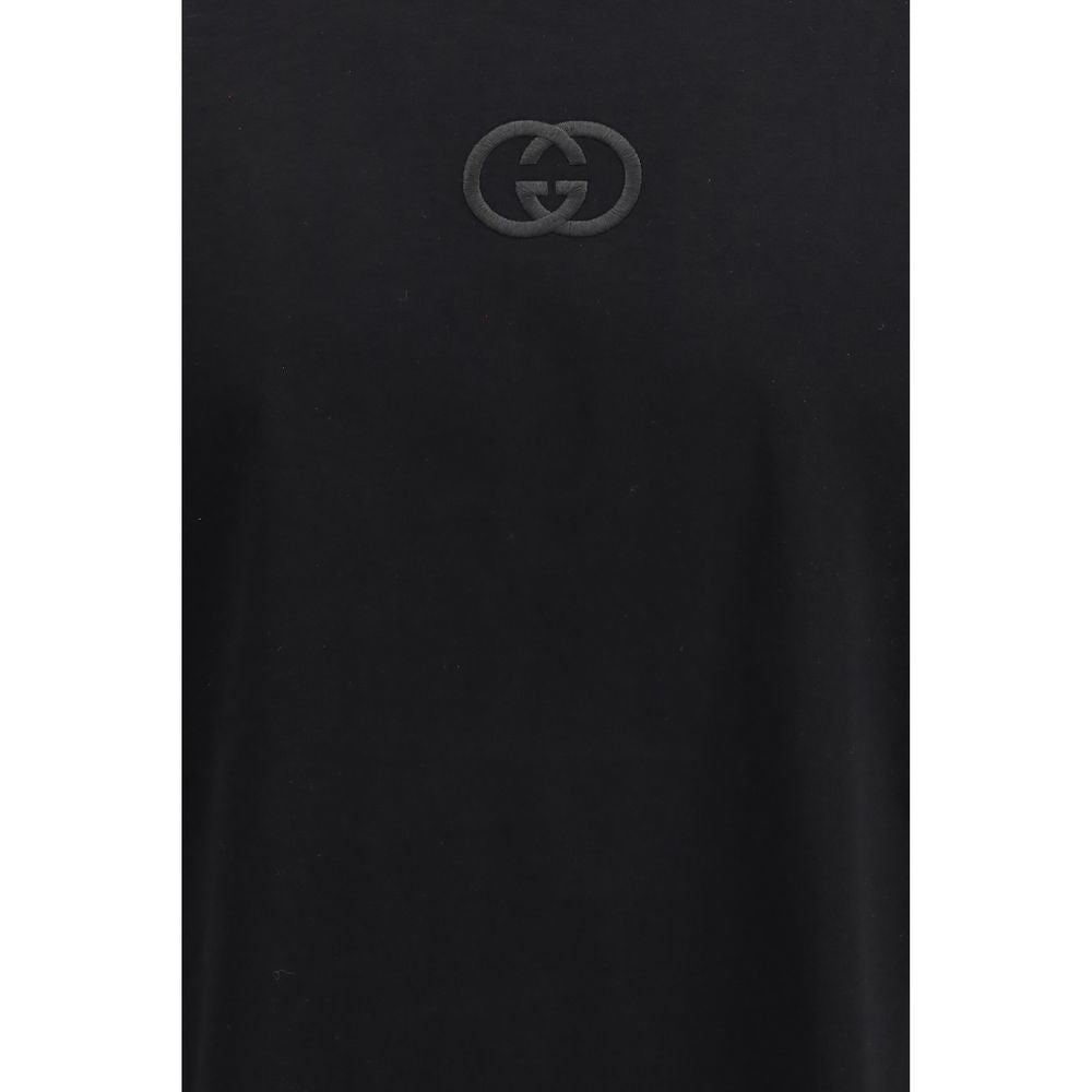 Gucci Black Cotton T-Shirt
