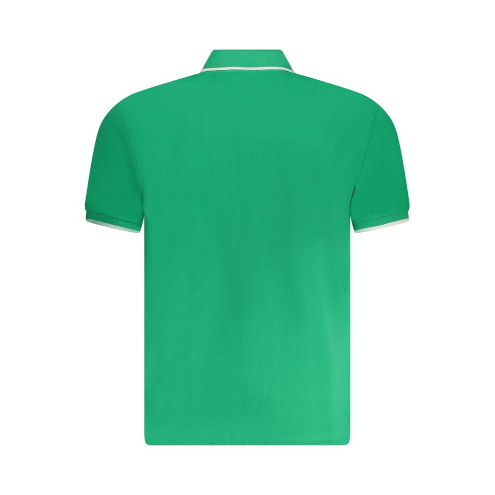Polo Shirt by North Sails for men in cotton green & print presents a distinguished silhouette, showcasing a sophisticated and distinguished for a truly distinguished finish.