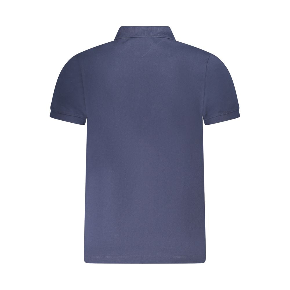 Tommy Hilfiger City Men's Cotton Polo Shirt - Blue Green