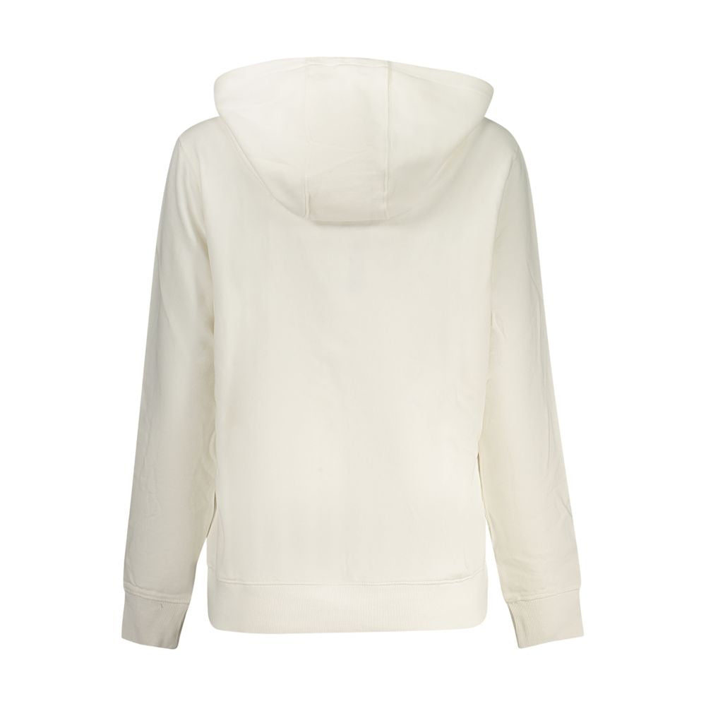 Tommy Hilfiger Women's Straight-Leg Cotton Canvas Hooded Sweatshirt Hoodie - White