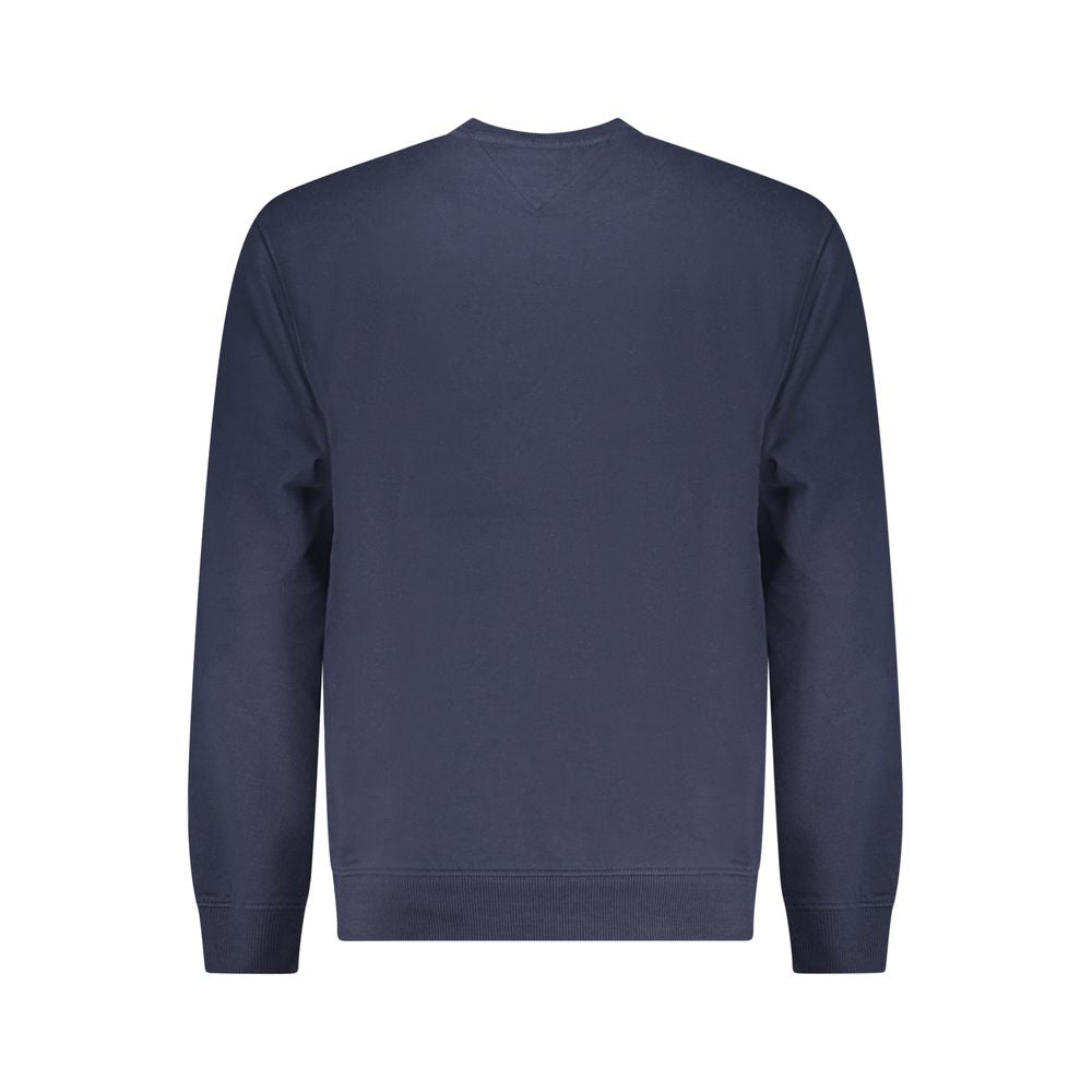 Sweatshirt by Tommy Hilfiger for men in denim cotton blue & print features a unrivaled silhouette with a refined and unrivaled detailing for a sophisticated look.