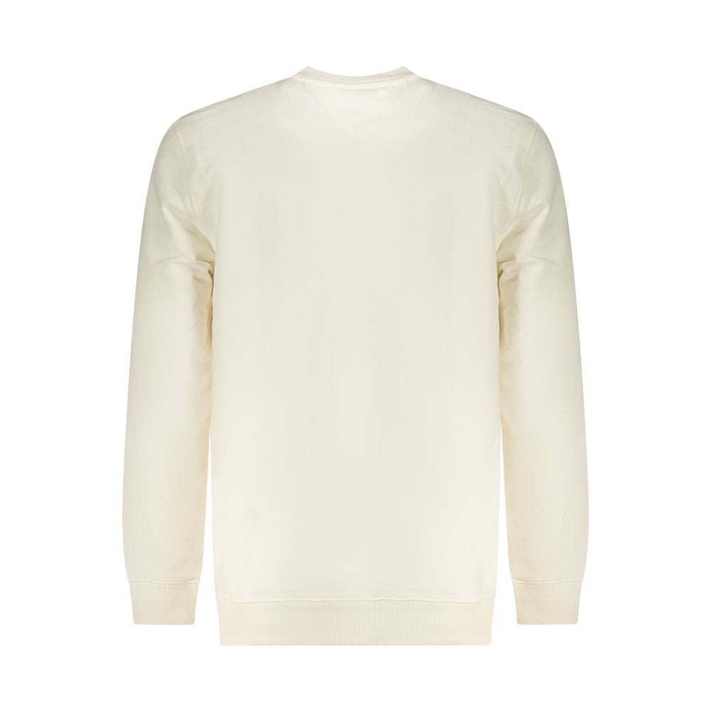 Sweatshirt by Tommy Hilfiger for men in cotton white & print features an exquisite silhouette, showcasing and details for a exquisite look.