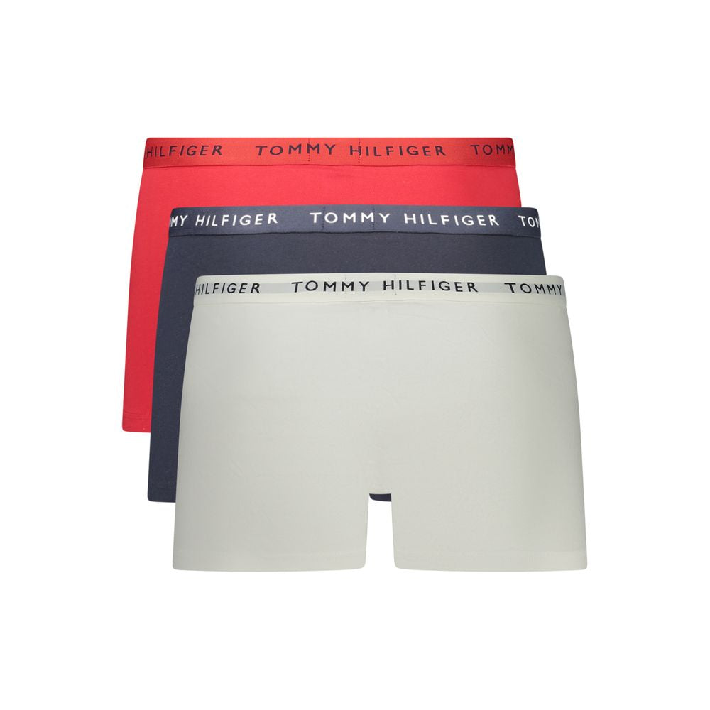 Underwear Boxer Shorts by Tommy Hilfiger for men in cotton blue, red, white & print features an ethereal silhouette, showcasing the premium craftsmanship and ethereal style of the signature Men's Cotton Underwear Boxer Shorts collection.