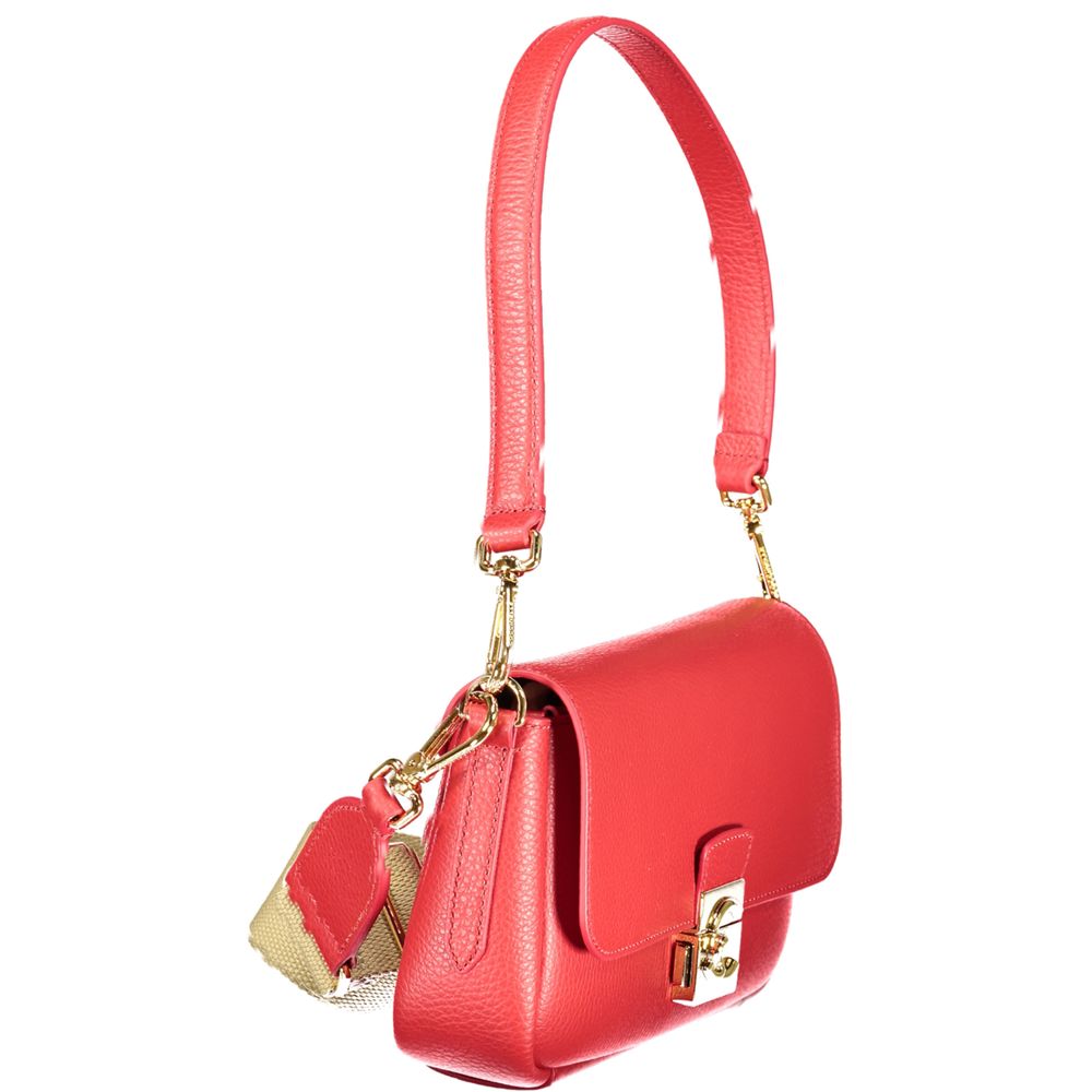 Coccinelle C Me Leather Handbag - Red