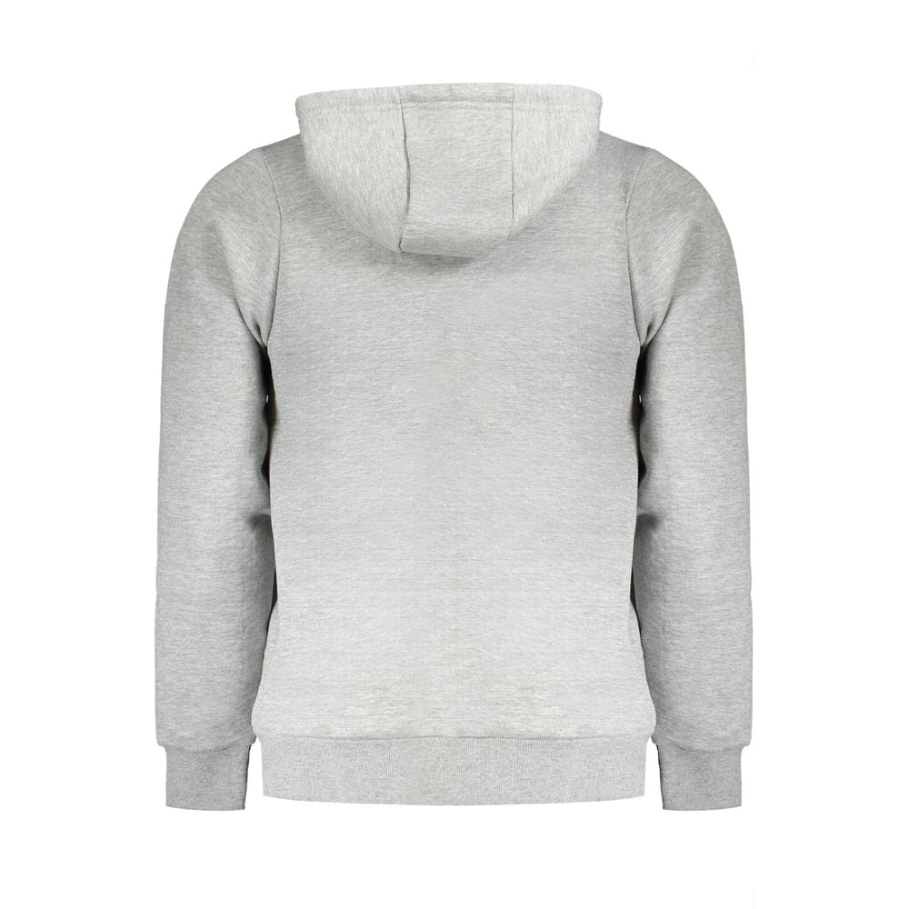 Norway 1963 Essence Men's Cotton Polyester Hooded Sweatshirt Hoodie - Gray