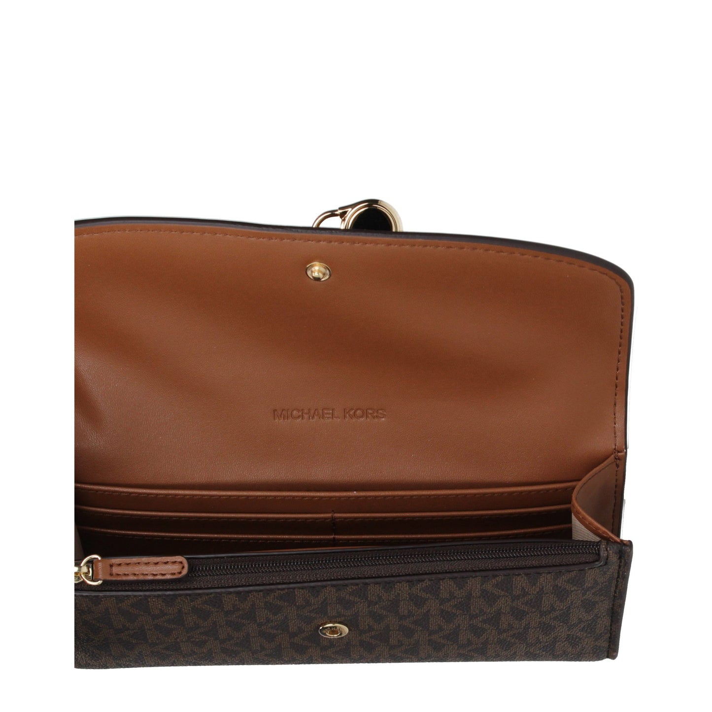 Michael Kors Fabric Wallet - Brown