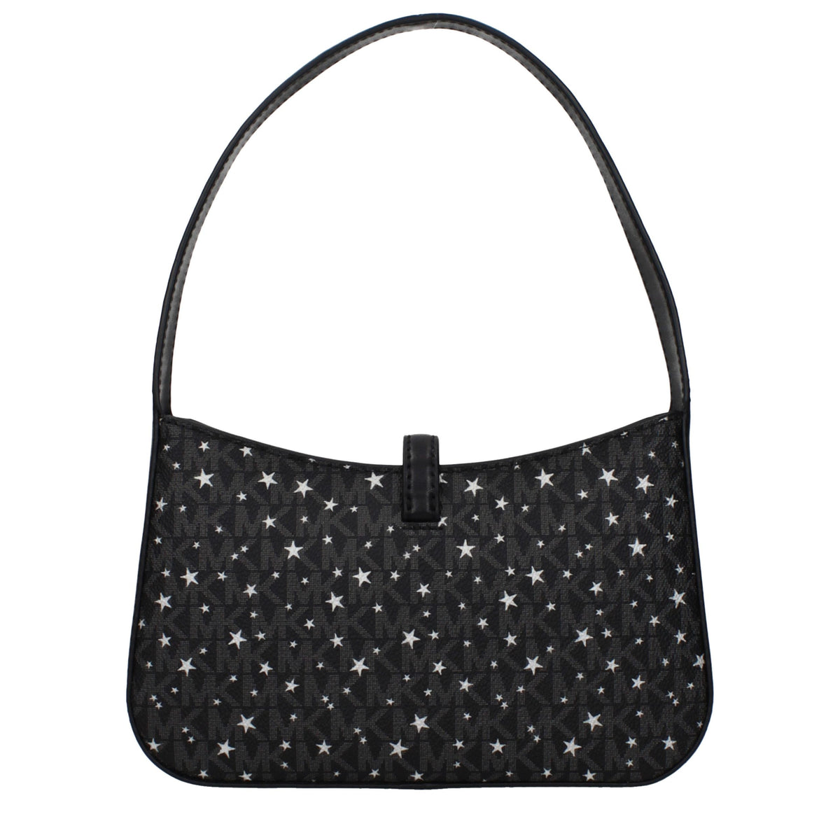 This Handbag by Michael Kors for women in fabric and black presents a sculptural silhouette featuring a secure , ample , and versatile for a sculptural finish.