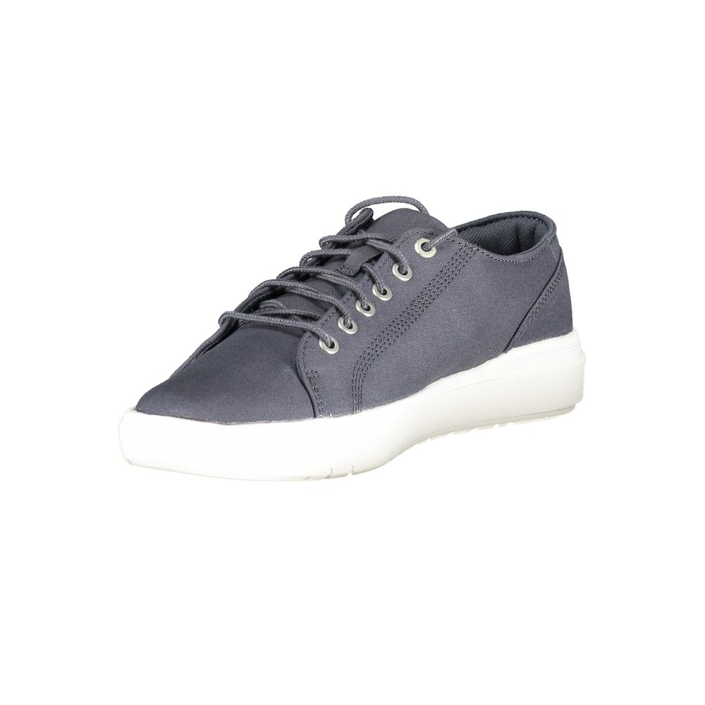 Sneakers by Timberland for men in polyester & polyurethane blue presents a sumptuous silhouette from the Men's Low-Top Polyester & Polyurethane Sneakers collection, showcasing a sumptuous low-top style for an elevated aesthetic.