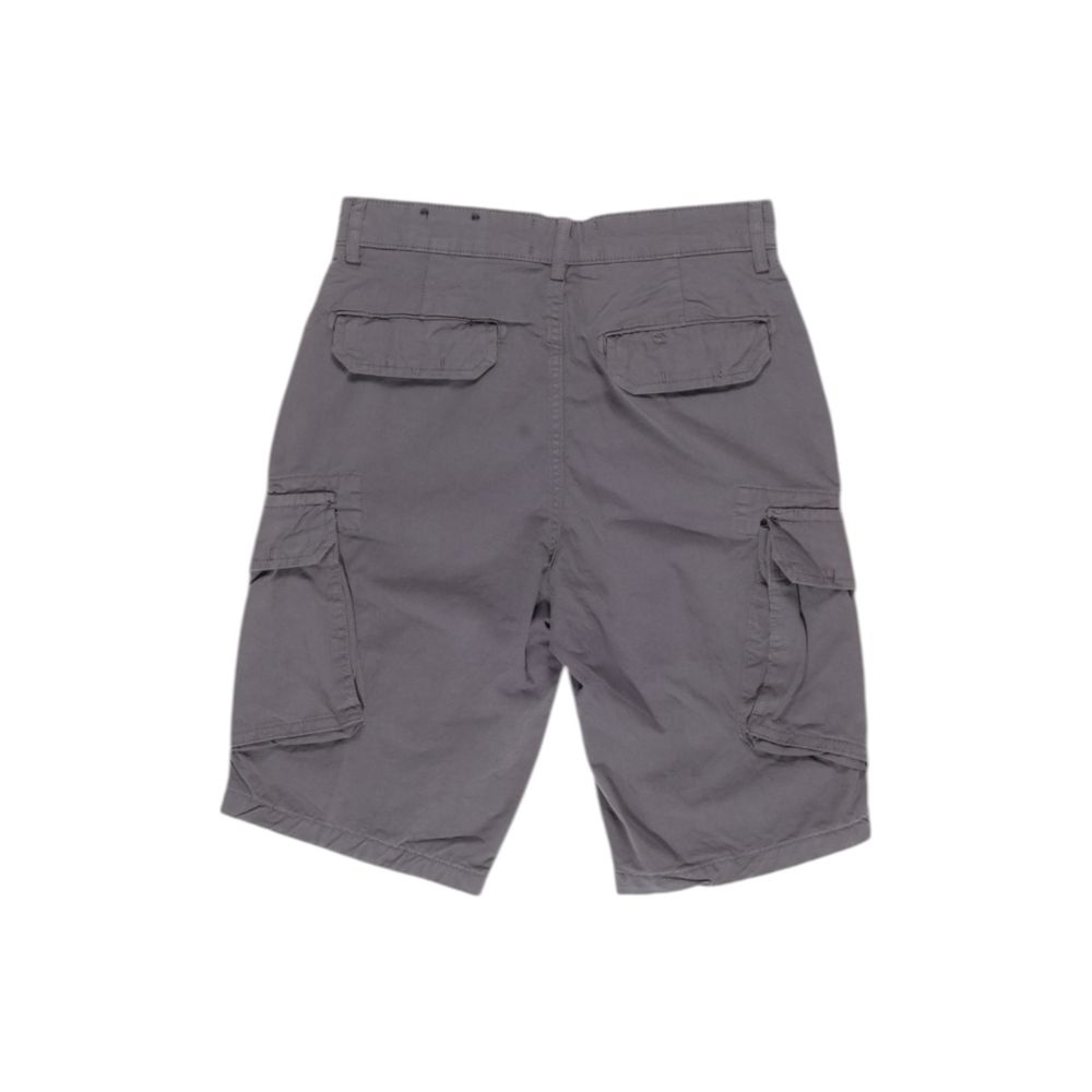 Lyle & Scott Men's Regular-Fit Cotton Bermuda Shorts - Gray